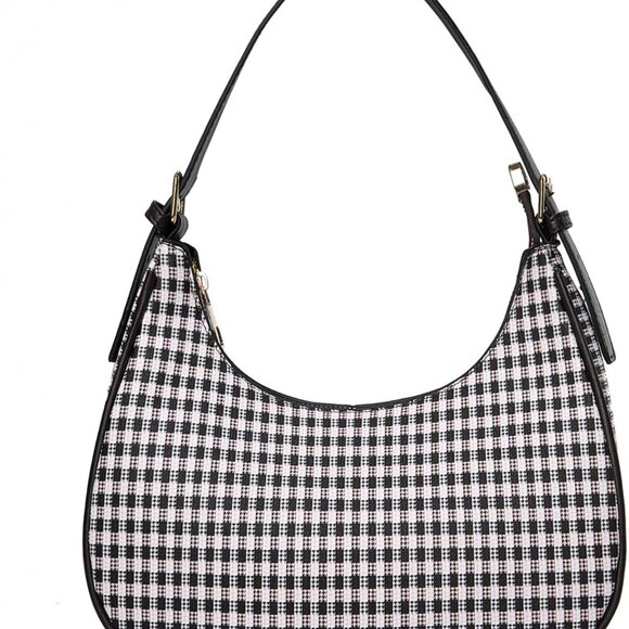 Small Crescent Shoulder Bags Purses for Women Retro Classic Clutch Hobo Tote Pur - Picture 1 of 6